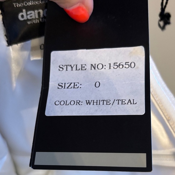 NWT La Femme Dancing with the Stars inspired 100% silk gorgeous dress! Sz 0 - Picture 6 of 11